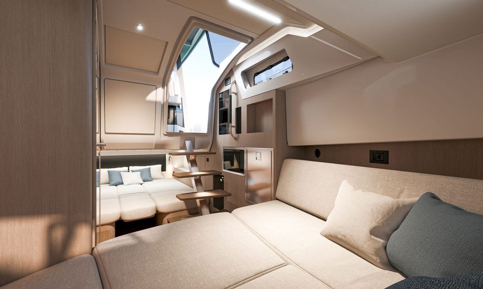 Beneteau Gran Turismo 35 Mk2, Interior