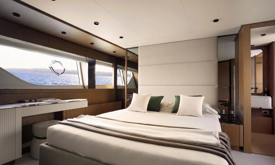 Ferretti 780 Gen 3, Accommodation