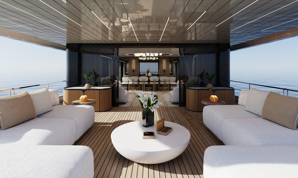 Arcadia A80, Deck Area