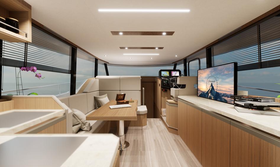 Greenline 42, Interior