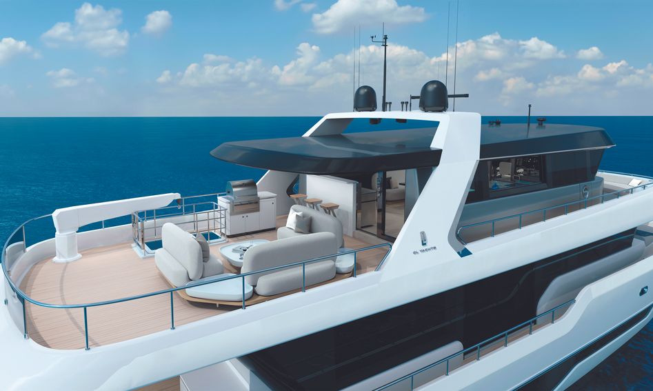 CL Yachts CLX99 , Fly Deck/Sportdeck