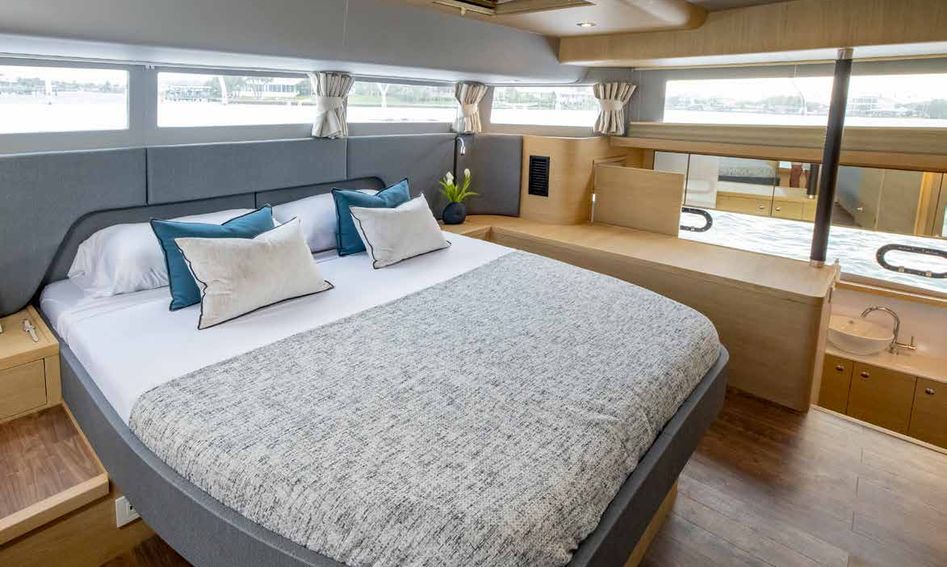 Aquila 54 Yacht, Accommodation