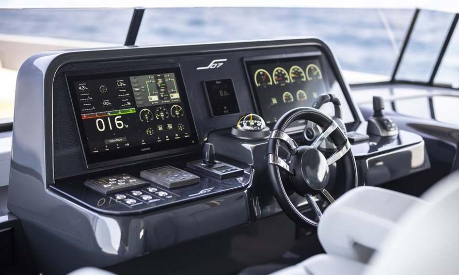 Manda S07 Spider , Helm Station