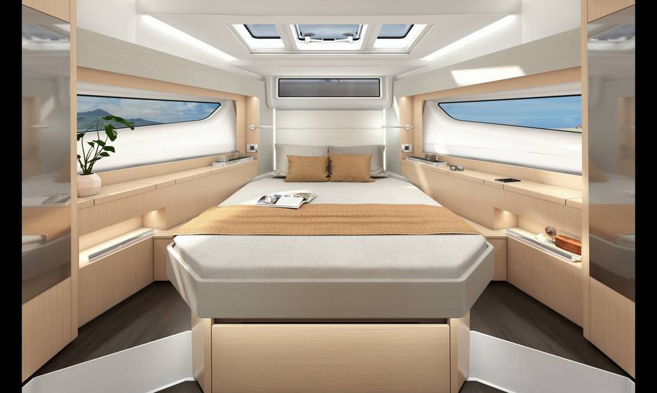 Sealine S390, Accommodation