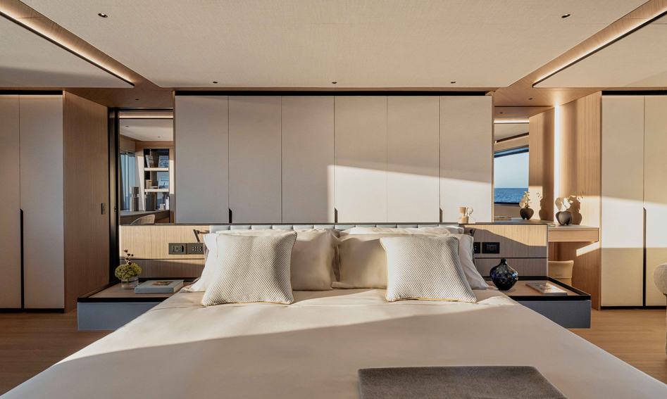 Azimut Grande 44M, Accommodation