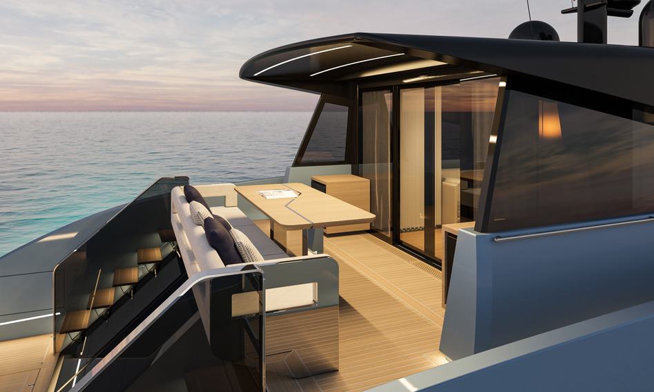 Manda S07 Berlinetta , Deck Area