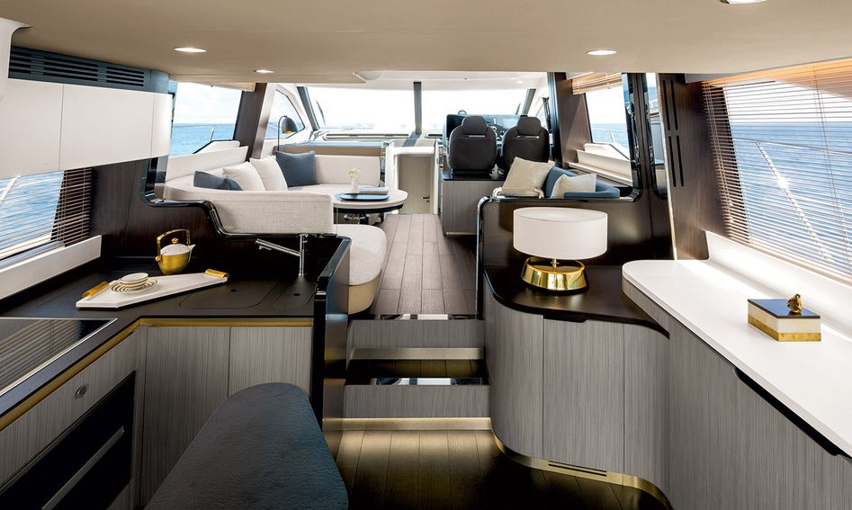 Azimut 55 Gen 3, Interior