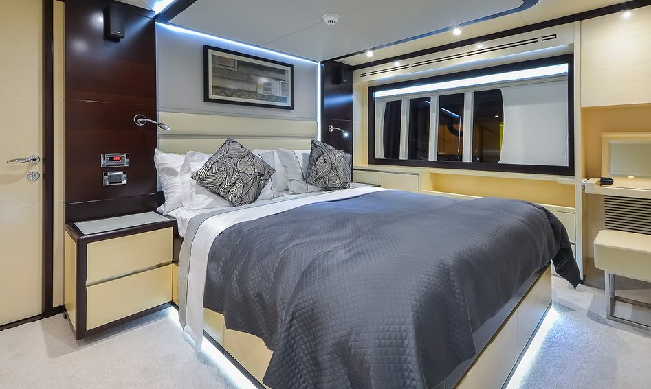 Gulf Craft Nomad 75, Accommodation