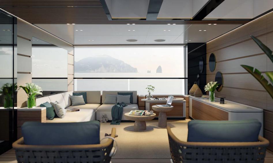 Mangusta Oceano 52, Interior