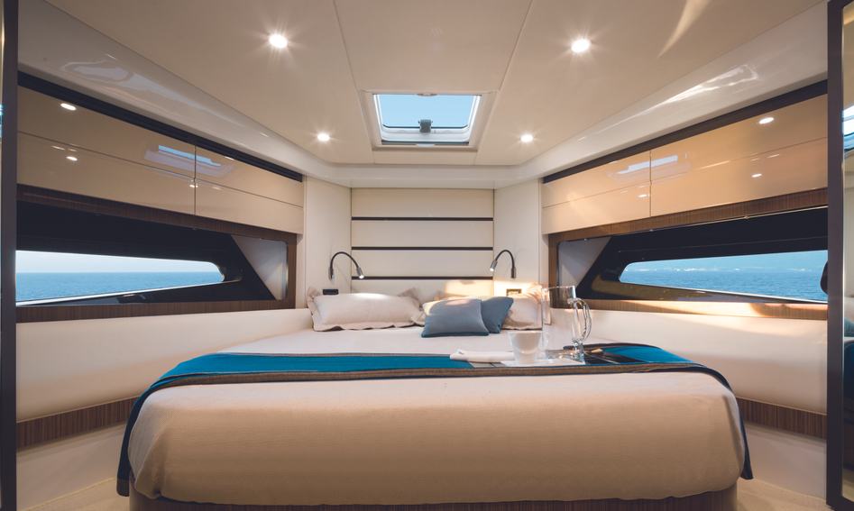 Azimut Atlantis 43, Accommodation