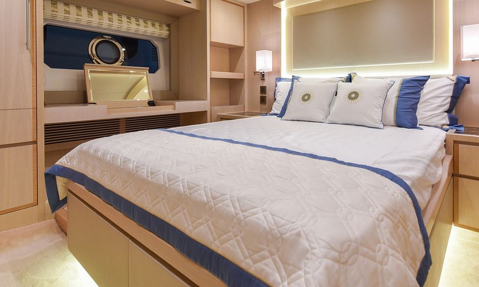 Gulf Craft Nomad 55, Accommodation