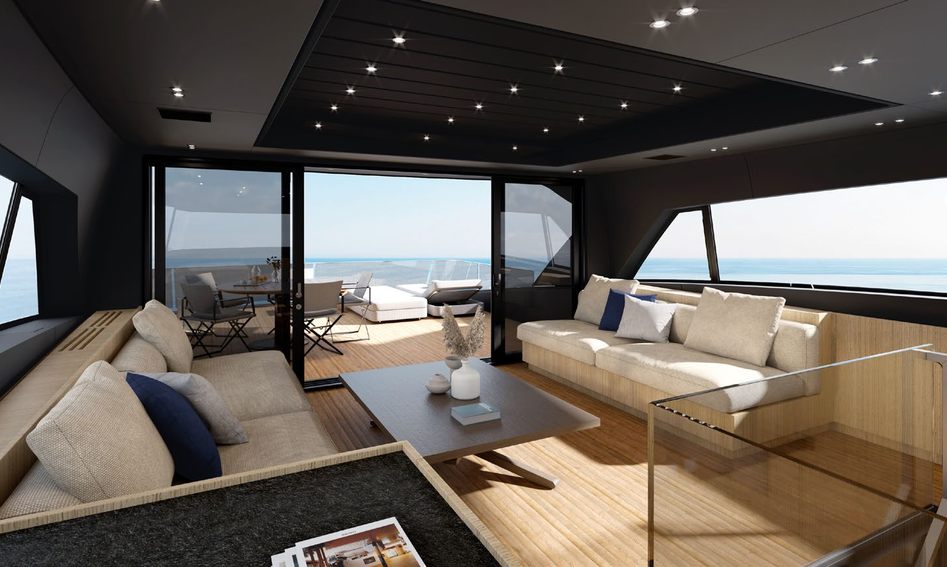 Sanlorenzo SX100, Interior