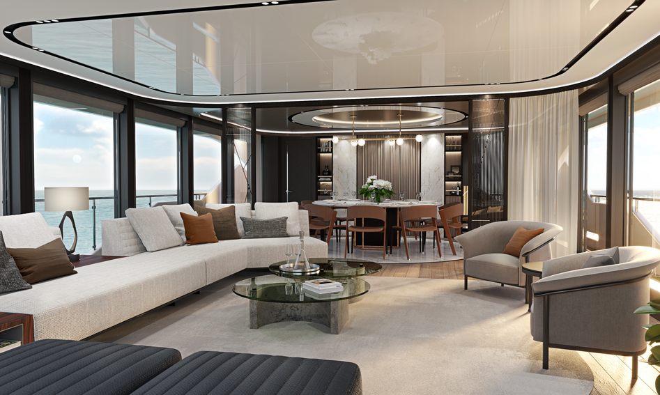 Sunseeker 120 Yacht, Interior