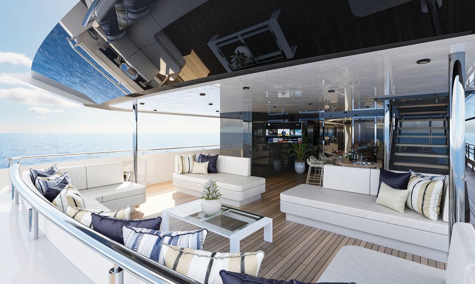 Bilgin 163 II, Deck Area