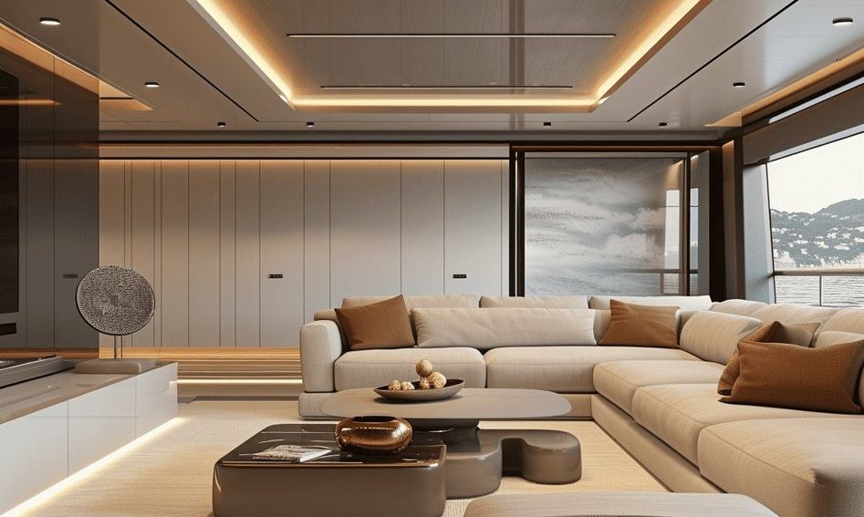 Bering 110, Interior