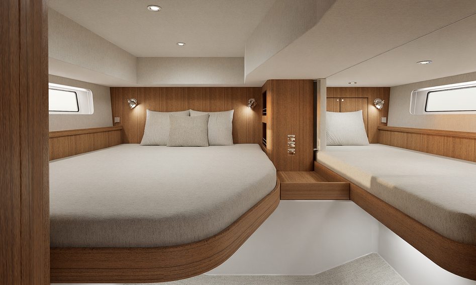 Targa 37 Mk2, Accommodation