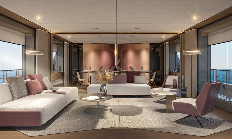 Azimut Grande 36M Evo Gen 2, Interior