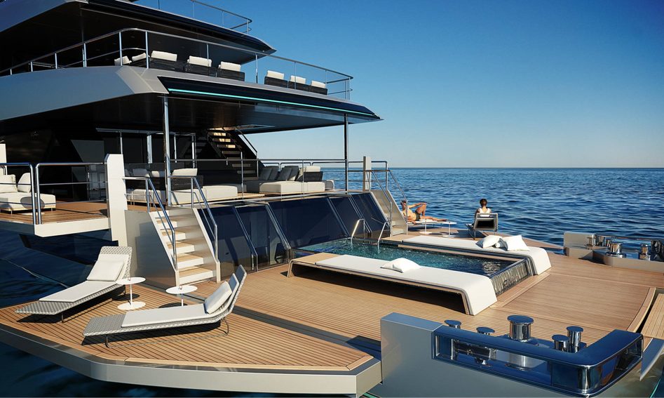 Riva 54Metri, Beach Club