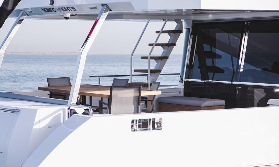 Gulf Craft Nomad 70 SUV, Deck Area