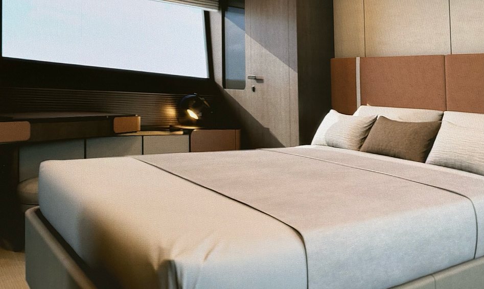 Ferretti 800 Gen 2, Accommodation