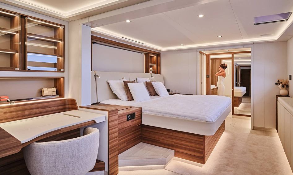 Fountaine Pajot Power 80 , Accommodation