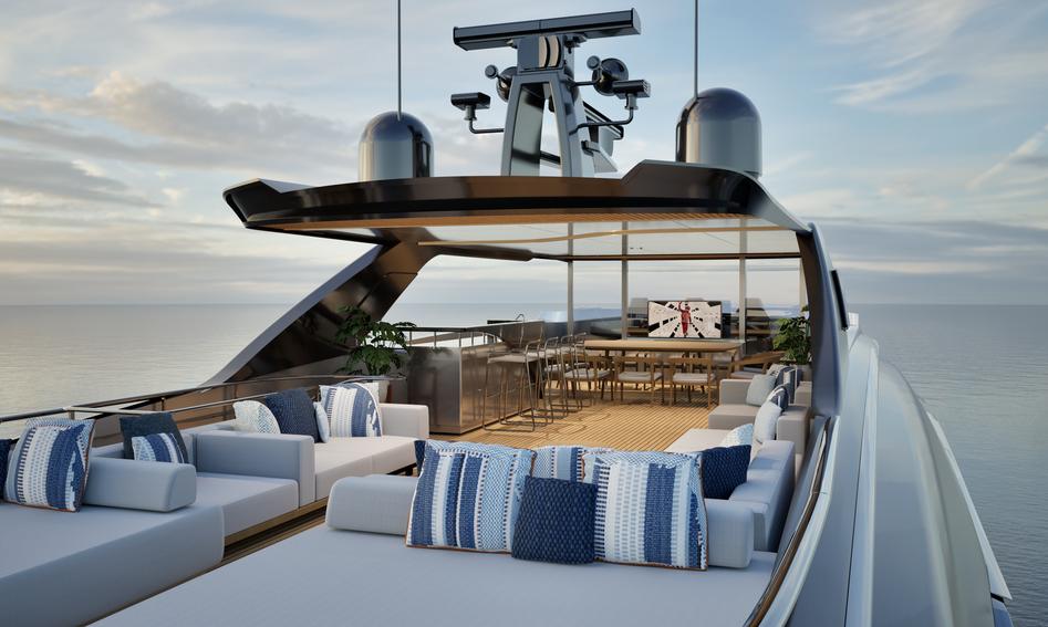 ISA Viper 130, Fly Deck/Sportdeck