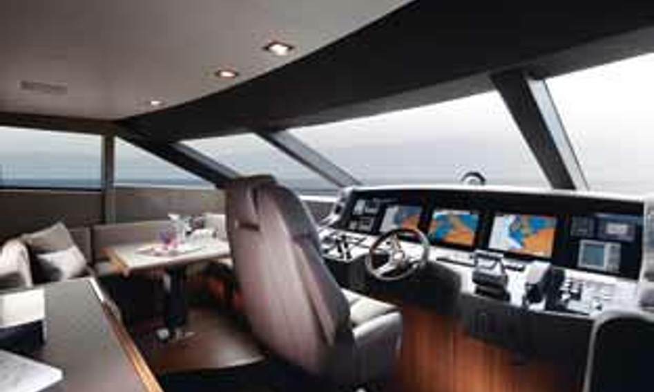 Princess 98 Motor Yacht, Helm Station