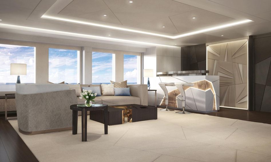 Heesen 50m Steel Displacement, Interior