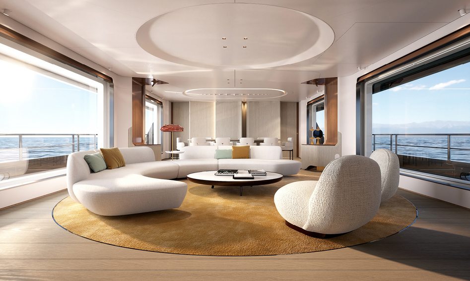 Azimut Grande 36M, Interior