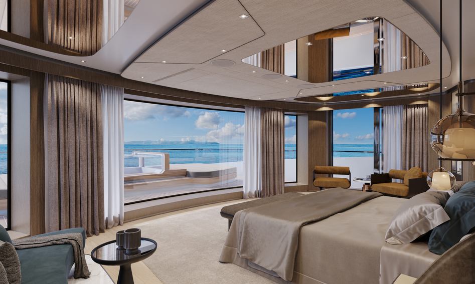 Sanlorenzo 74Steel , Accommodation