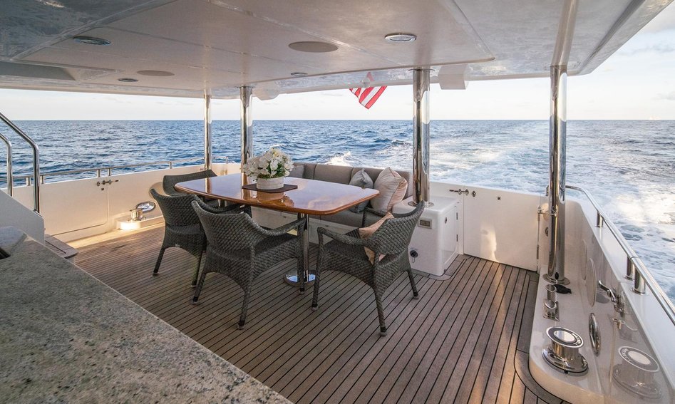 Outer Reef 720 Deluxbridge Motoryacht Gen 2, Deck Area