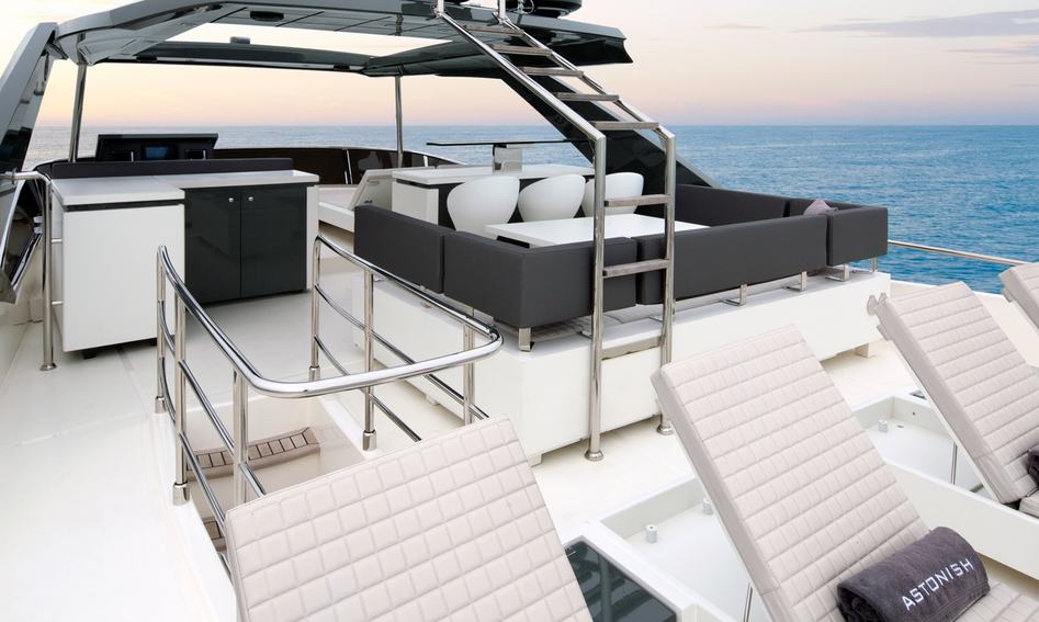 Astondoa 80 Flybridge, Fly Deck/Sportdeck