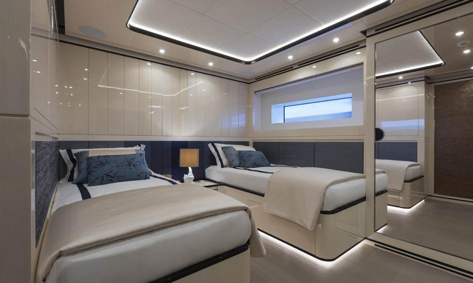 Mangusta Oceano 50, Accommodation