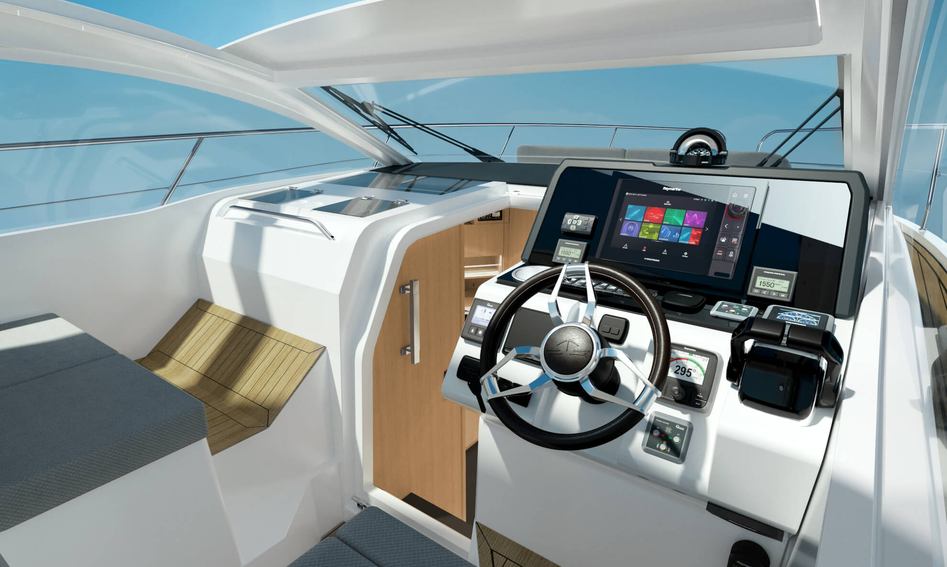 Sealine S335, Helm Station