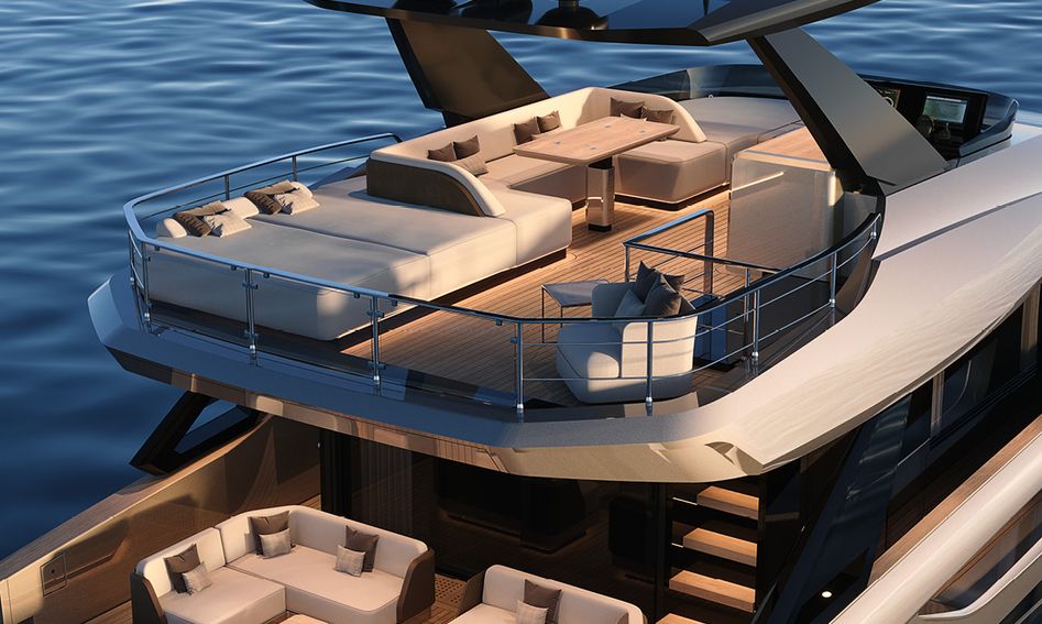 Solaris Power 64 Long Range , Fly Deck/Sportdeck