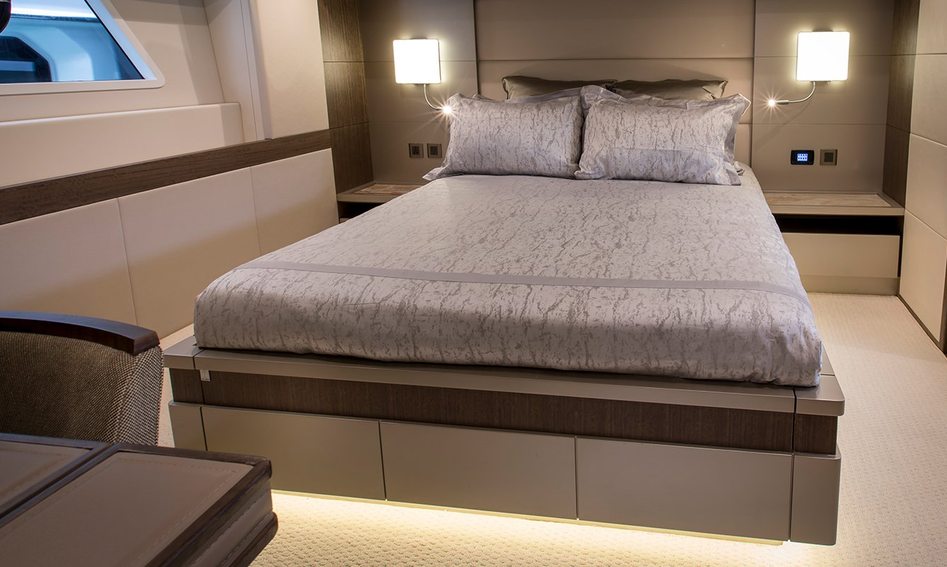 Gulf Craft Majesty 62, Accommodation