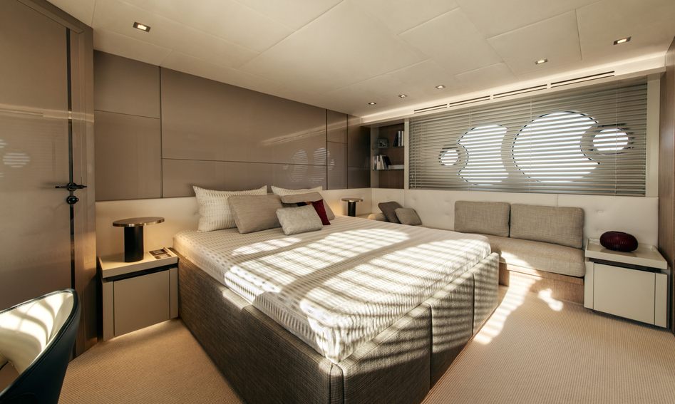 Monte Carlo Yachts MCY 70 Mk2, Accommodation