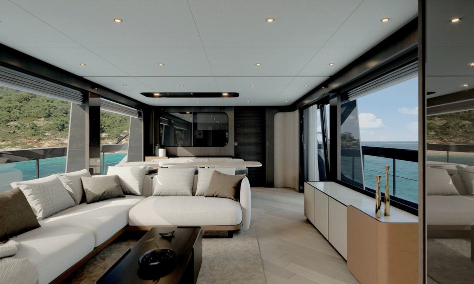 Ferretti 800 Mk2, Interior