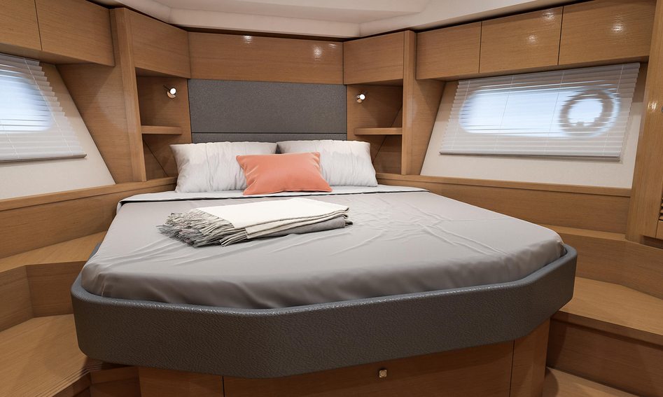 Beneteau Swift Trawler 47, Accommodation