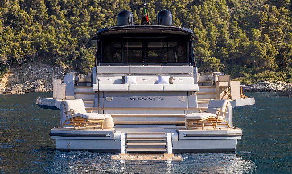 Pardo GT75, Deck Area