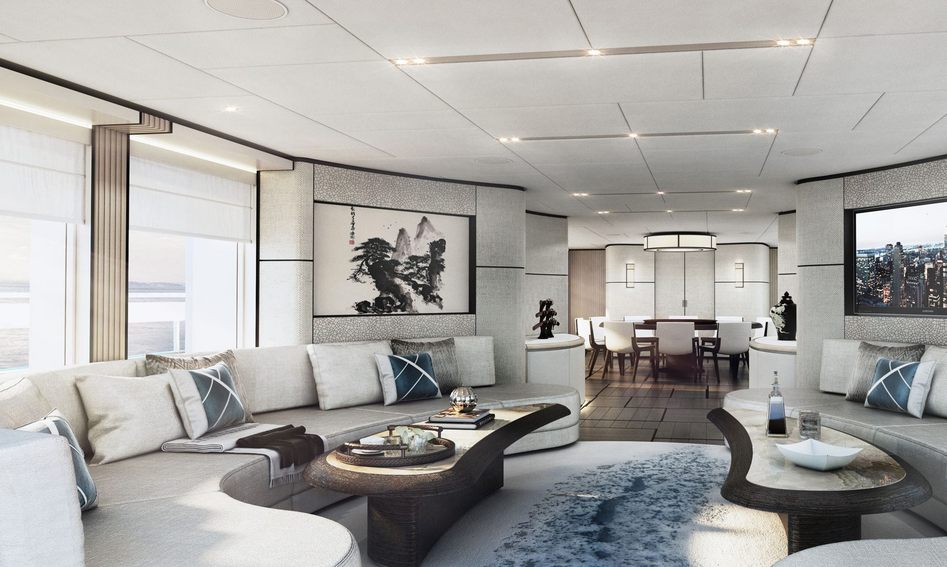 Heesen 50m Aluminium Semi-Displacement Mk2, Interior