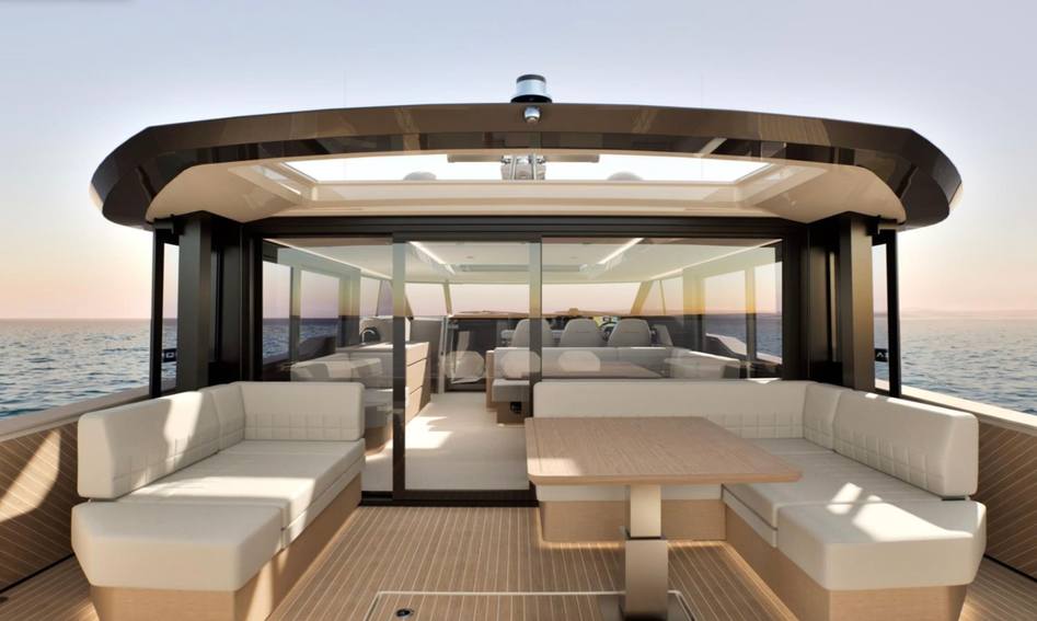 Saxdor 460 GTC , Deck Area