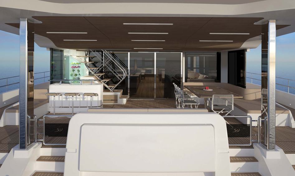 Silent 80 Open, Deck Area