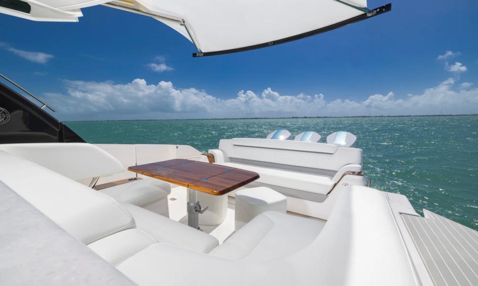 Tiara 46LS, Deck Area