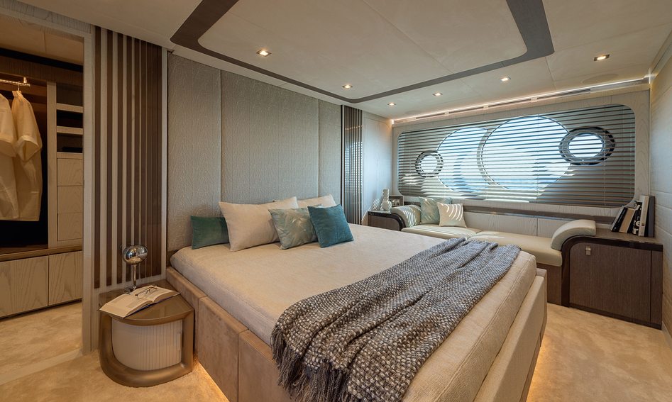 Monte Carlo Yachts MCY 76 Mk2, Accommodation