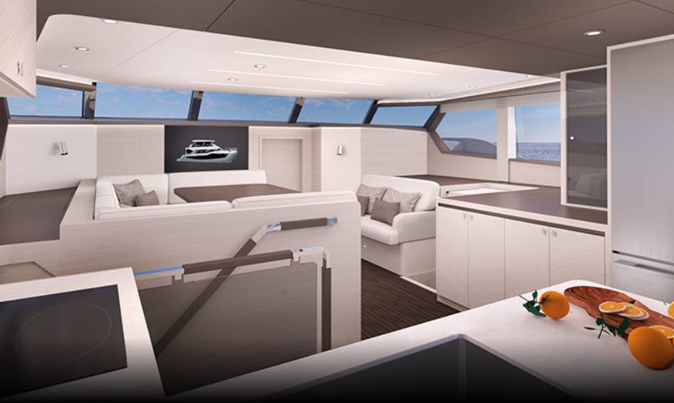 Aquila 50 Yacht , Interior