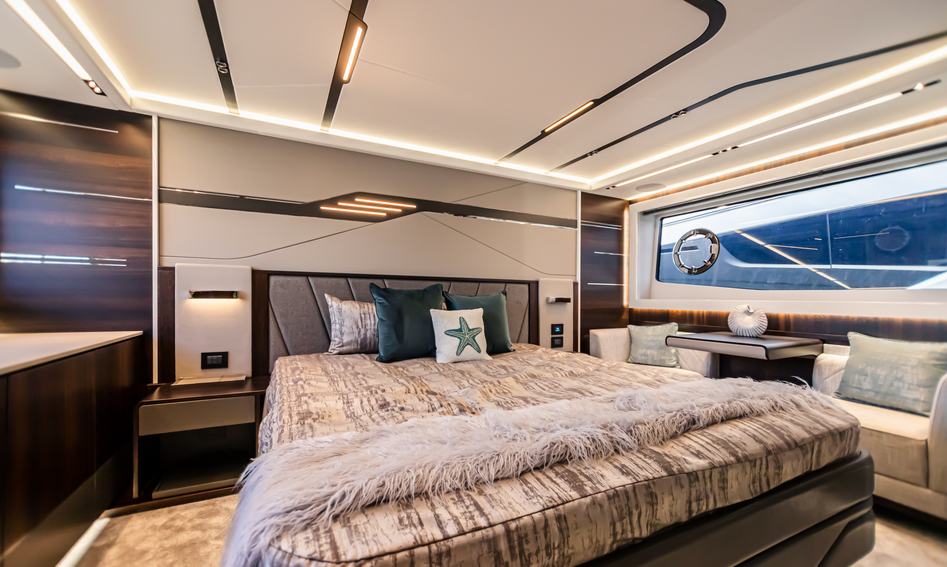 Sunseeker Predator 65, Accommodation