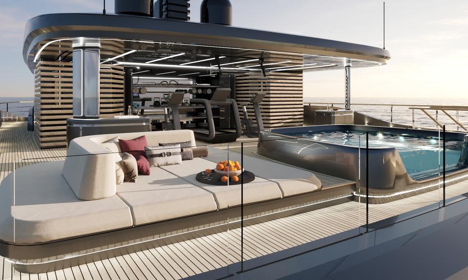 50M Sunreef Explorer, Fly Deck/Sportdeck