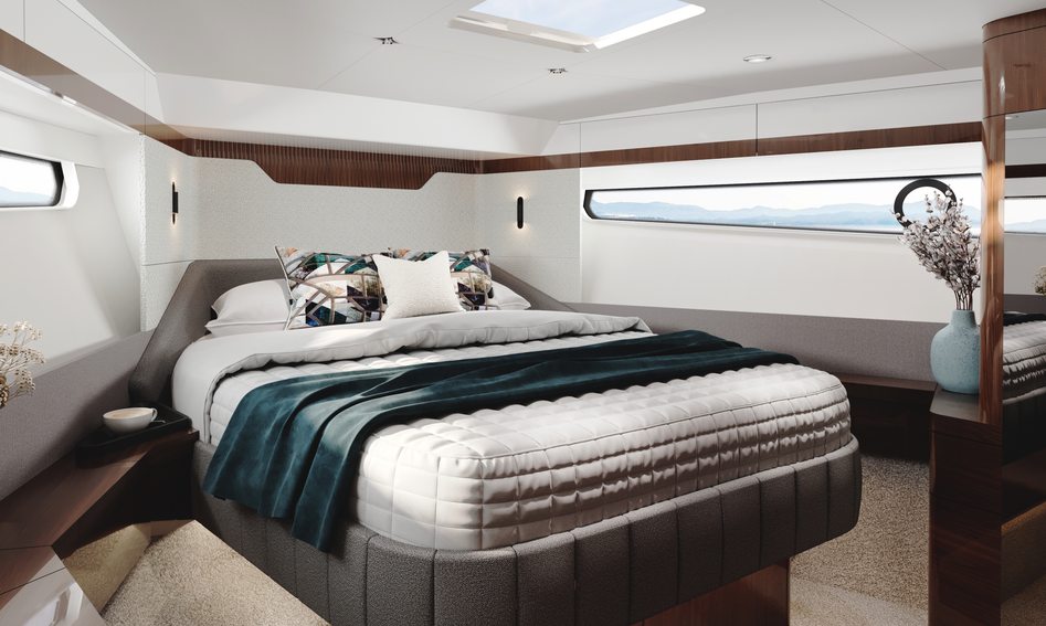 Fairline Targa 40 Mk2, Accommodation