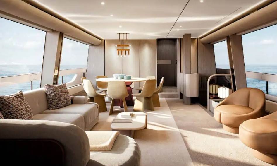 Azimut Fly 82, Interior